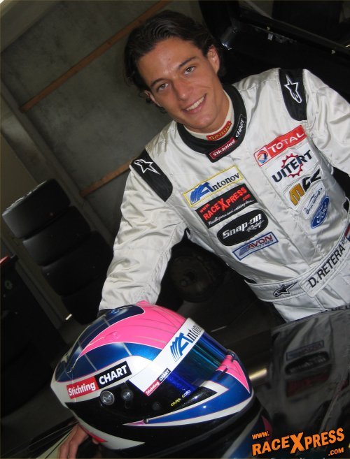 Dennis Retera en collega's geven spectaculaire karting demo GP Eindhoven